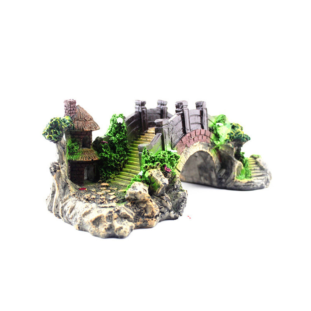 Retro Arch Bridge Aquarium Decoration