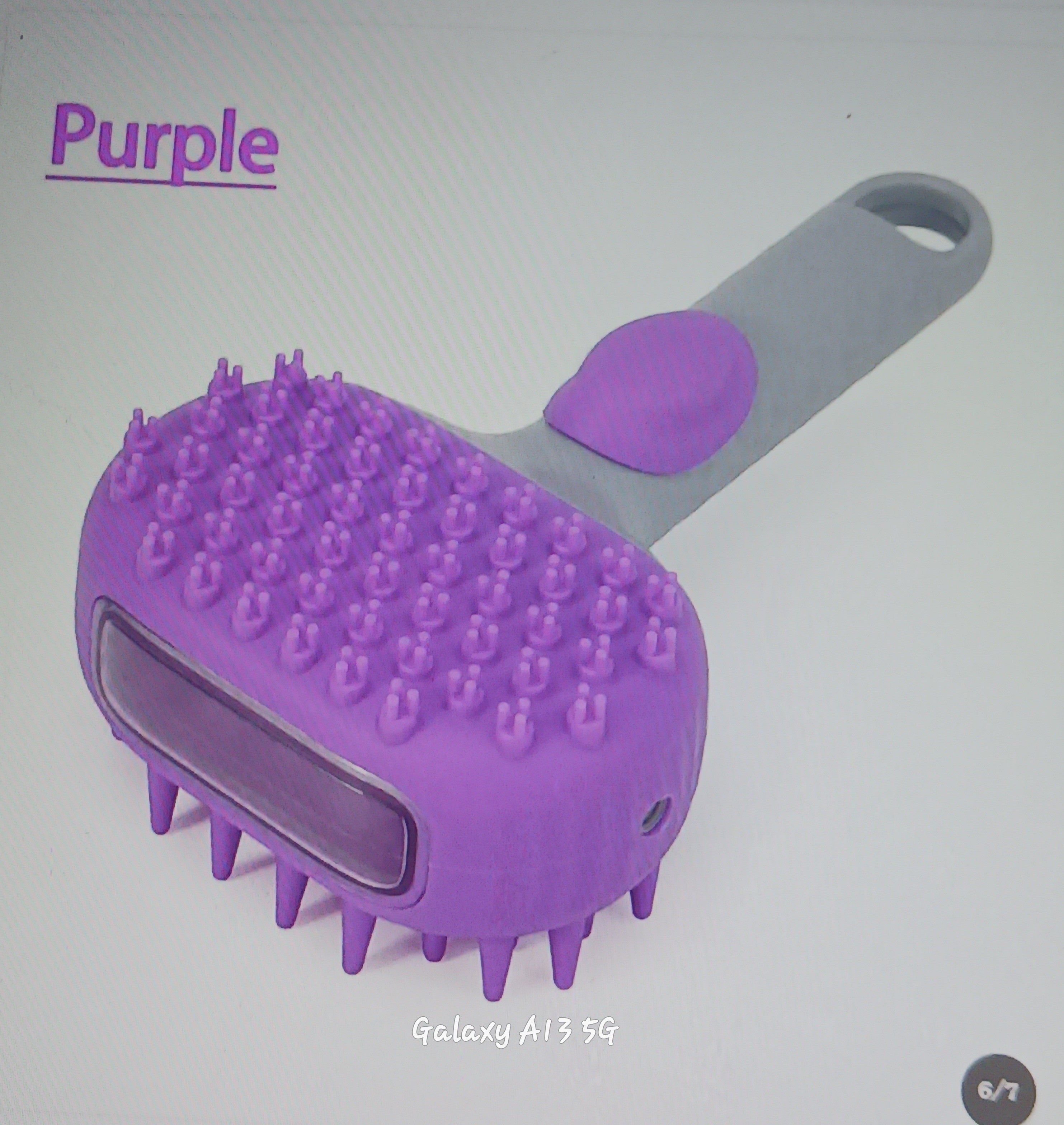 Silicone Pet Bath Brush