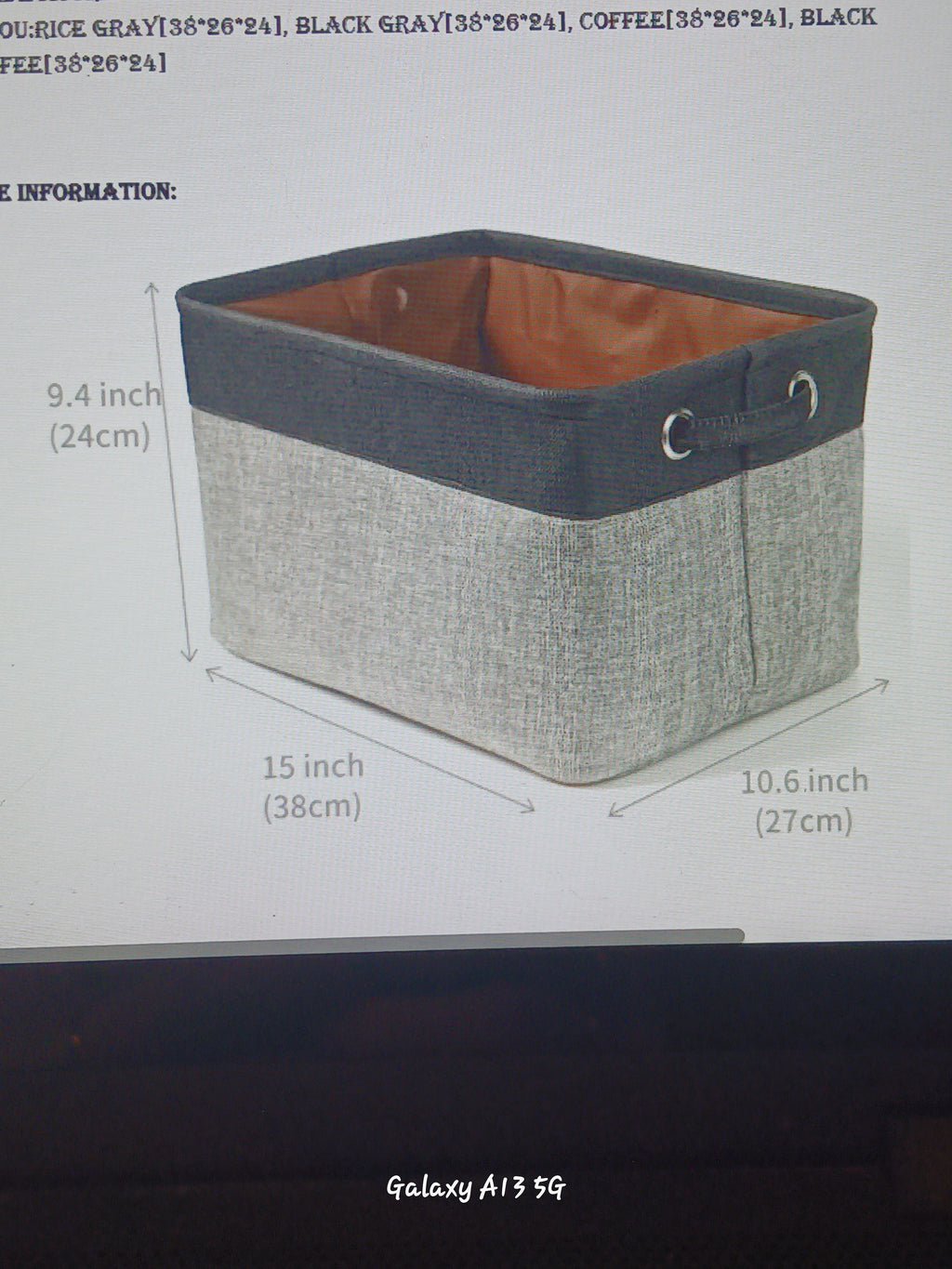 Pet Toy Storage Basket