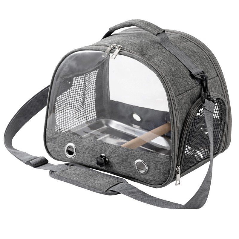 Bird Carrier Backpack Bag for Parrots & Small Pets