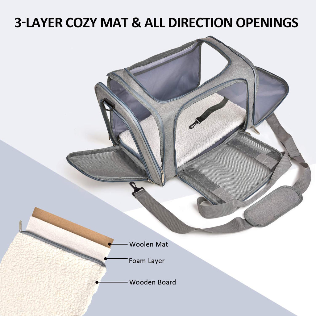 TSA Airline Approved Soft-Sided Pet Carrier