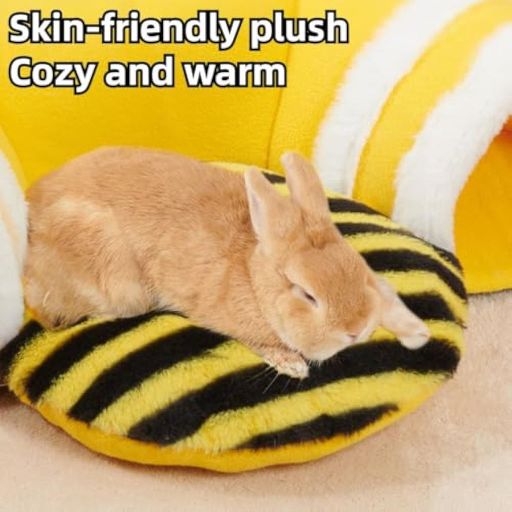 Bee Hideout Tunnel Bed for Small Animals