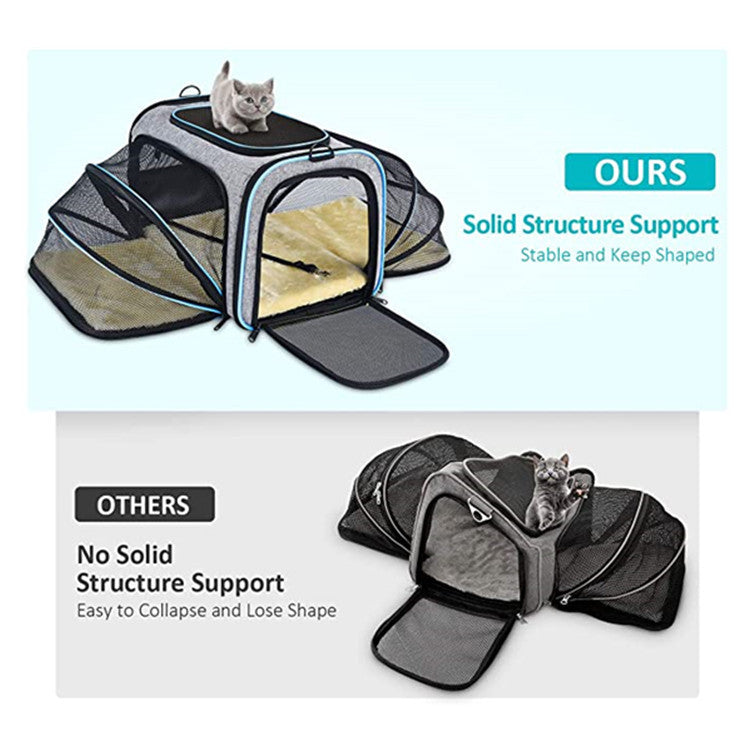 Airline Approved Expandable Cat Carrier — Stress-Free Travel