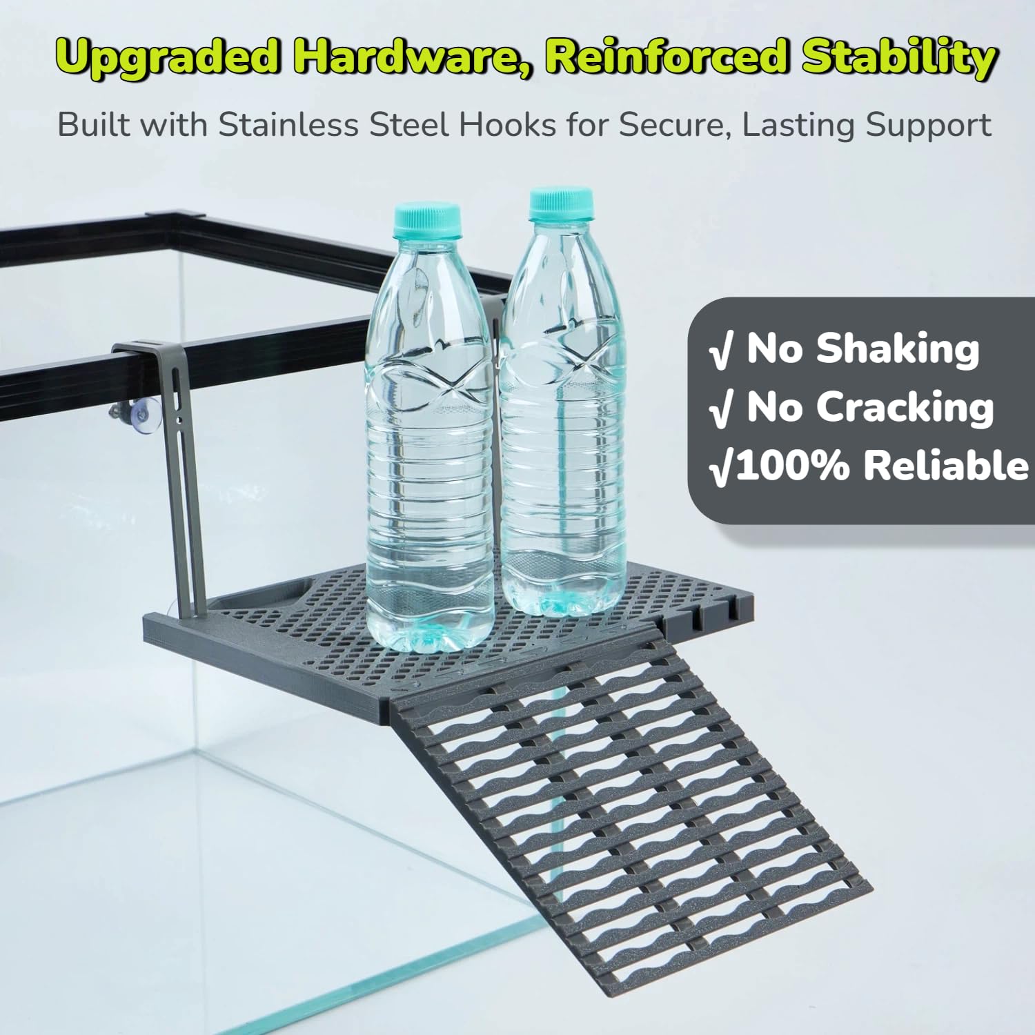 Hanging Turtle Basking Platform with Feeding Tray
