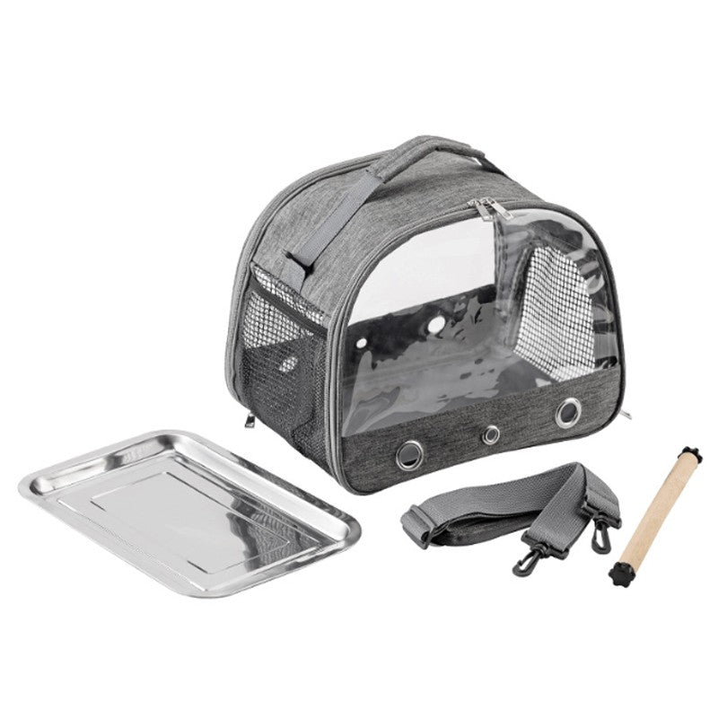 Bird Carrier Backpack Bag for Parrots & Small Pets