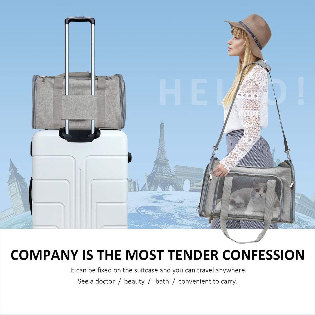 TSA Airline Approved Soft-Sided Pet Carrier